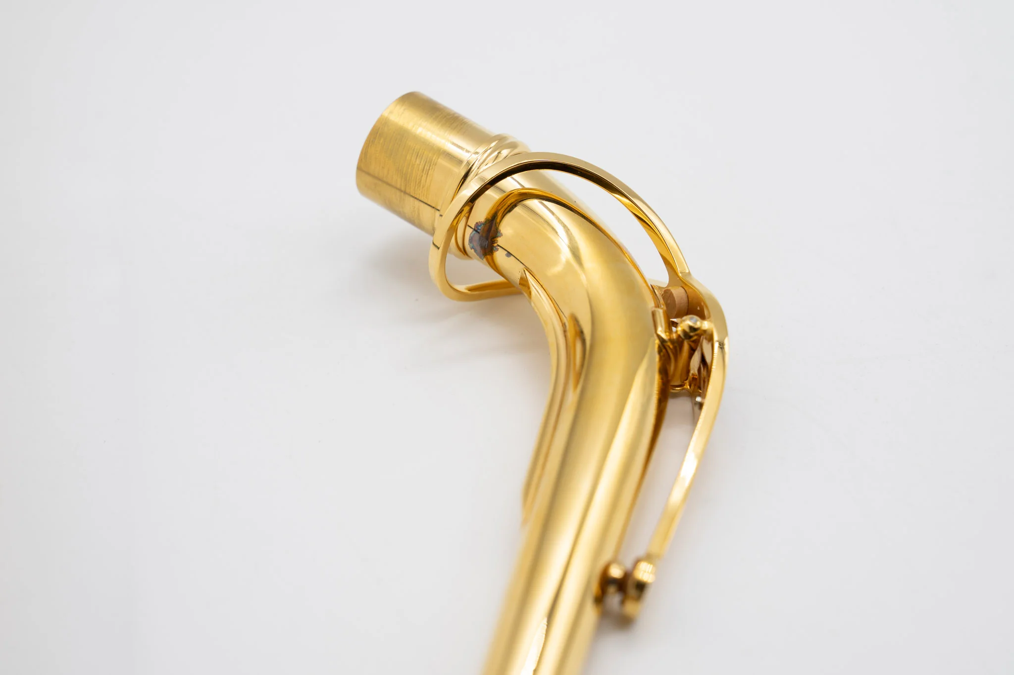 Bocal pour saxophone alto Série III - Argent Massif et Plaqué Or - ReWIND - Image 6