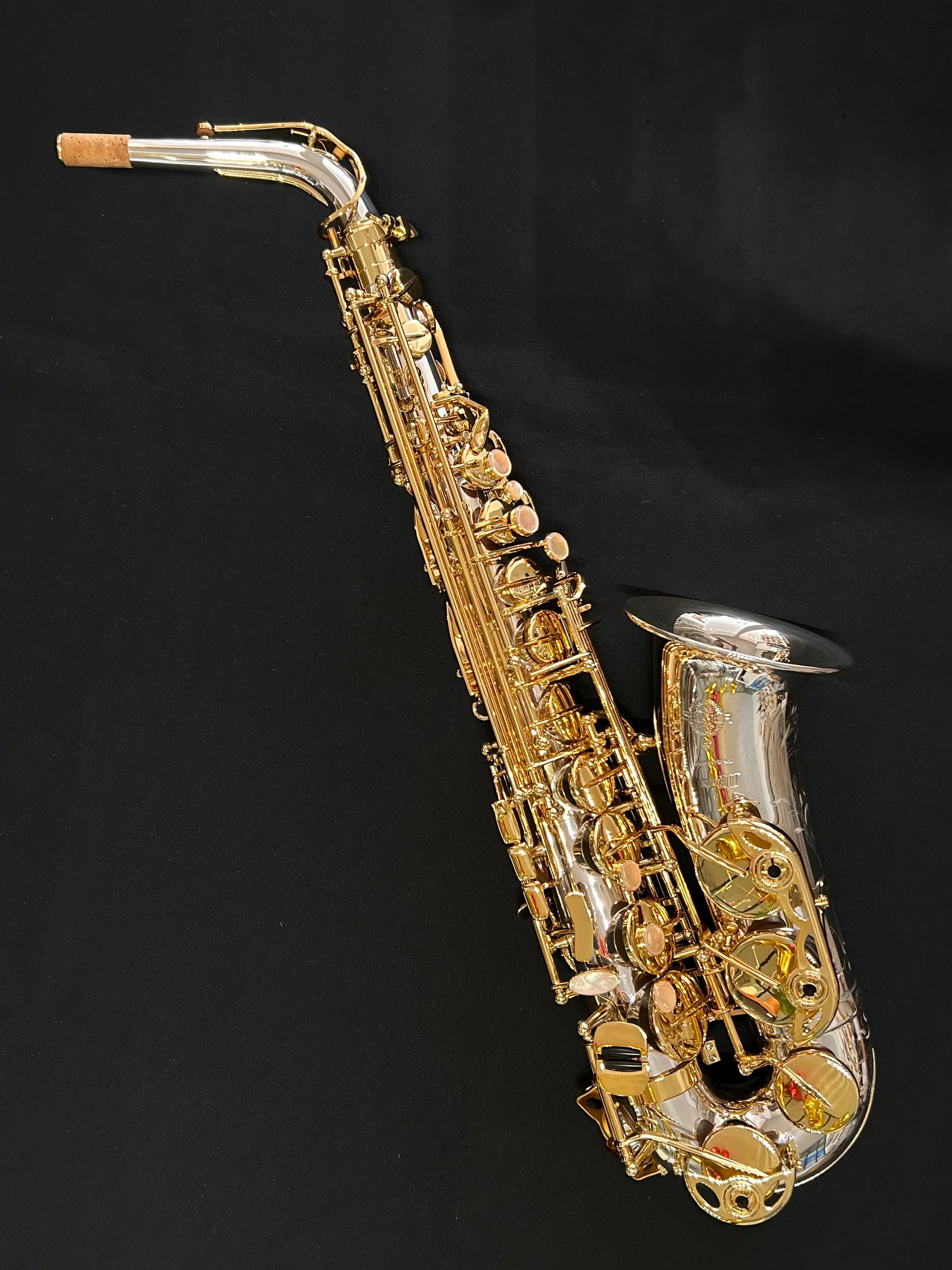 Saxophone Alto Selmer Série III en argent massif - Sax Machine - Image 2