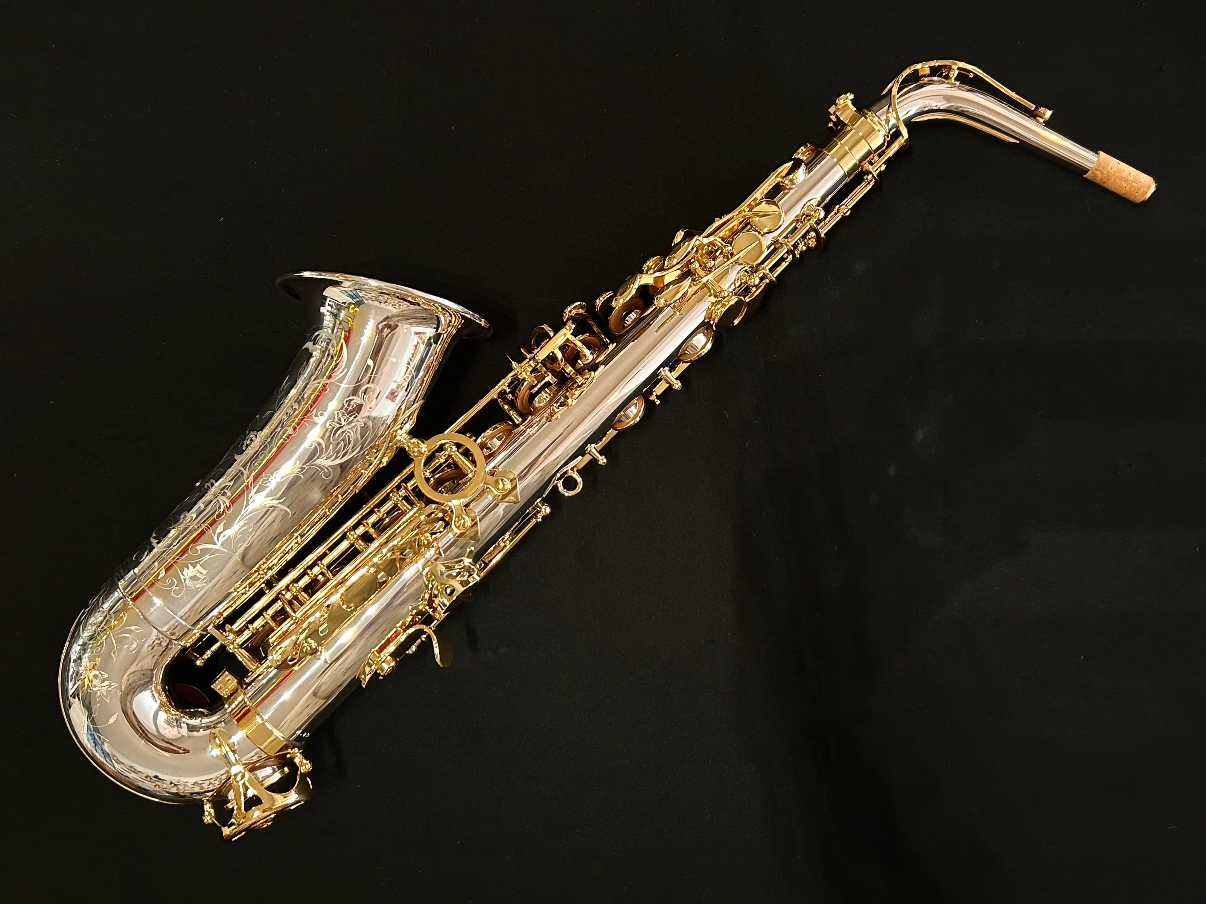 Saxophone Alto Selmer Série III en argent massif - Sax Machine - Image 3