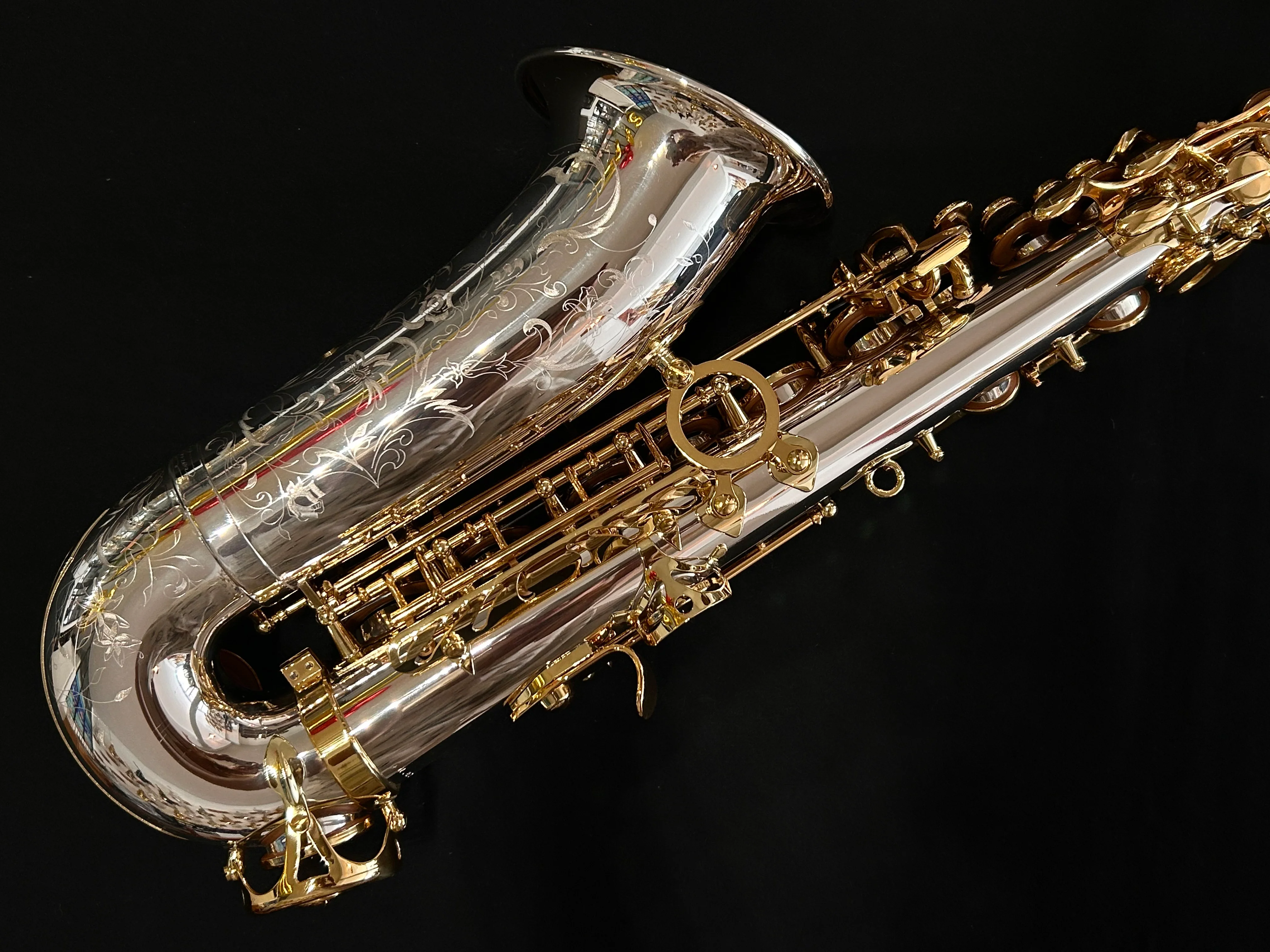 Saxophone Alto Selmer Série III en argent massif - Sax Machine - Image 4